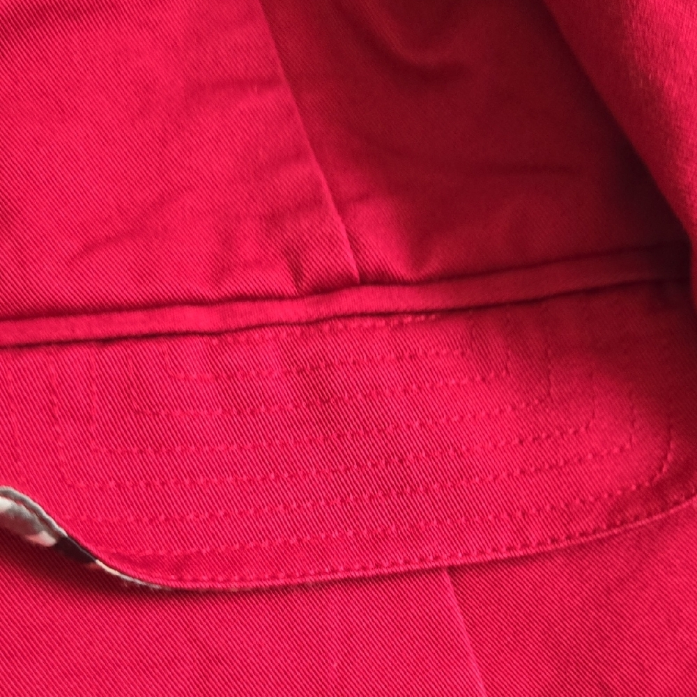 Banana Republic Red Trench Coat - Picture 9 of 11